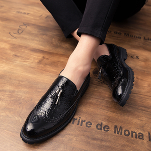 Mocassins à pampilles pour hommes, taille 14, couleur or, pour <span class=keywords><strong>mariage</strong></span>, vente en gros, chaussures habillées, imperméables, respirantes, antidérapantes, hiver - Product Image 3
