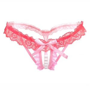Groothandel Sexy Meisjes Kanten Slipje Erotische Naadloze Teenslippers Sexy Damesondergoed - Product Image 4
