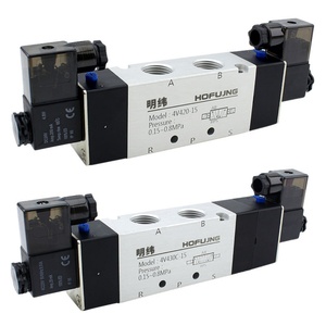 4V Series 5/2 Way 4V310-10 Single Electric <b>Control</b> Solenoid Valve Hofujng - Product Image 6