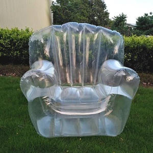 Curtains With Inflatable <b>Sofa</b> <b>Bed</b> Pvc <b>Single</b> Size air <b>Bed</b> Portable <b>Bed</b> Bedroom Furniture - Product Image 6