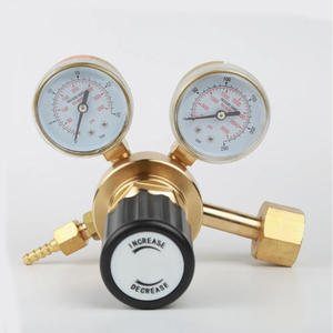 Válvula Reductora de Presión de Oxígeno para Soldadura y Corte, Totalmente de Cobre, para Dióxido de Carbono, Argón y Oxígeno - Product Image 3