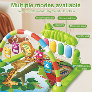 Tapis <span class=keywords><strong>de</strong></span> piano pour bébé Kick and Play Music Tummy Time Toy Baby Musical Activity Baby Gym Play Mat - Product Image 4