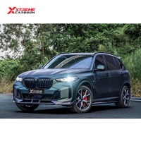 Parrilla Delantera de Fibra de Carbono Seca XTREME, Parrilla Delantera de Doble Listón para BMW G05 X5 40iX 50eX M60iX M60i 2023-2026
