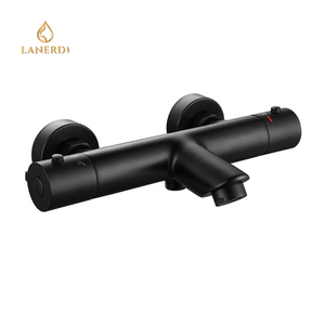 Black Wras <strong>Bath</strong> Room <strong>Thermostatic</strong> Bathtub Approved Shower Valves Faucet <strong>Taps</strong> <strong>Tap</strong> Mixer for Shower / <strong>Bath</strong> - Product Image 1