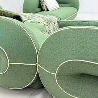 Canapé en tissu créatif populaire, design moderne haut de gamme, mobilier de salon, canapé de luxe moelleux, canapés pour hôtel, villa et maison