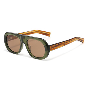 Finewell YSAT3016 2026 Lunettes de soleil polarisées de <span class=keywords><strong>luxe</strong></span> <span class=keywords><strong>vintage</strong></span> de marque, UV400, logo personnalisé, lunettes de soleil en acétate de haute qualité pour femmes et hommes - Product Image 5