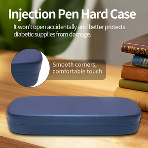 Custom Logo PU Leather Case for V1 V2 Injection <b>Pen</b> Premium Packaging Portable Protective Storage <b>Box</b> <b>Pen</b> Carrying Case - Product Image 2