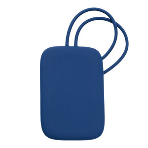 Étiquette de bagage souple en PVC colorée avec cordon, anti-perte, pour valise et sac à main - Product Image 4