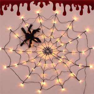 Cadılar bayramı led parti ışıkları örümcek Net ışık örümcek Web dekorasyon led ışıkları hayalet festivali tema - Product Image 2