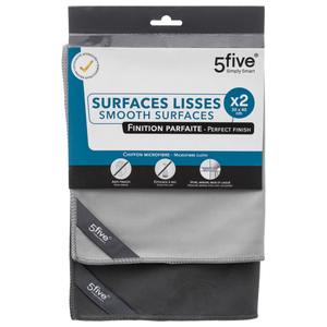 Juego de 2 paños de microfibra para superficies de 30x40 cm - Product Image 1