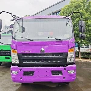 Camion Compacteur de Déchets Howo Euro 3 Euro 5 Robuste 4x2 de 8 Mètres Cubes, Neuf, Fabriqué Directement, Camion de Transfert de Déchets - Product Image 4