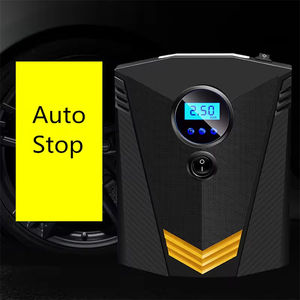 휴대용 자동차 공기 펌프 120W ABS 소재 스마트 디지털 진공 디지털 스마트 압력 150 PSI 휠 타이어 팽창기 가정용 자전거 사용 - Product Image 2