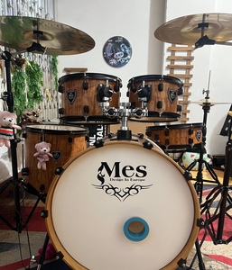 Ensemble de batterie professionnel OEM 5 pièces avec 4 cymbales, instrument de <span class=keywords><strong>percussion</strong></span> pour enfants, en acier, fabriqué à la main - Product Image 6