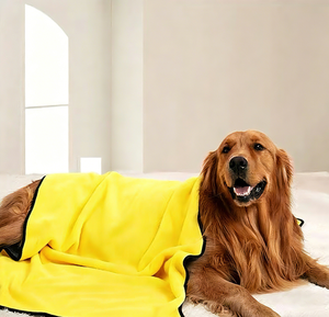 Super Absorbent Quick Dry Pet <b>Bath</b> Towel for Dogs and Cats - Product Image 1