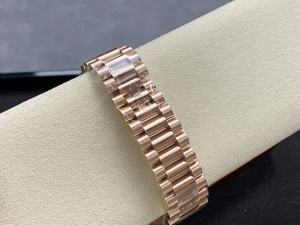 La mejor calidad mecánica a prueba de agua 40mm AR Factory 904l Acero ETA 3255 Movimiento 228238 Peso 184g Reloj de oro rosa - Product Image 6