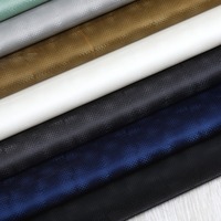 Tissu de polyester pongé de revêtement de papier de dégagement personnalisé parfait pour les uniformes, les vêtements promotionnels et les vêtements de marque