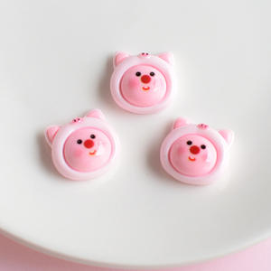 Mini Flatback Résine Charmes Dessin Animé Cabochon Flatback Artisanat Ornements Crème Colle Décorations DIY Accessoires pour Phonecasesshoes - Product Image 4