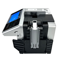Compteur d'argent Portable Rechargeable, Mini détecteur de devises mixtes, XD-6100 Portable, banque imprimable, comptage de billets