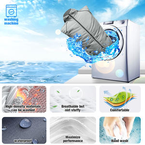 في المخزون صنع الصين الصيف تعمل بالبطارية تكييف الهواء الملابس في الهواء الطلق معطف الخصر مع مروحة للرياضة العمال - Product Image 5