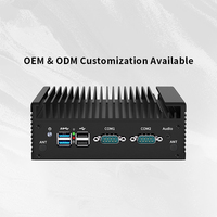 Mini PC Industrial Personalizado de 12V CC con Windows 11 para Automatización, Computadora Sin Ventilador Intel N100/N150/N305 con Amplia Gama de Interfaces de E/S, DDR5