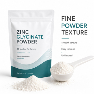 Complément Premium de Magnésium, Calcium, Fer, Sélénium et Zinc Glycinate pour Améliorer l'Immunité, 130 mg par Portion, Poudre Certifiée GMP, 200g - Product Image 5