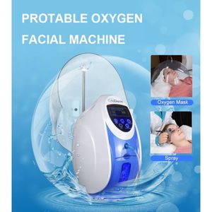 Newest Korea O2ToDerm Oxygen Dome Facial Therapy Anion Skin Mouisture Acne Removal Oxygen Spray Jet Facial Mask Machine - Product Image 2