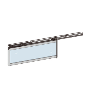Juego completo de <span class=keywords><strong>herrajes</strong></span> <span class=keywords><strong>para</strong></span> <span class=keywords><strong>puertas</strong></span> <span class=keywords><strong>correderas</strong></span> invisibles, riel guía con amortiguación y rodillos <span class=keywords><strong>para</strong></span> <span class=keywords><strong>puertas</strong></span> de hotel y apartamentos - Product Image 3