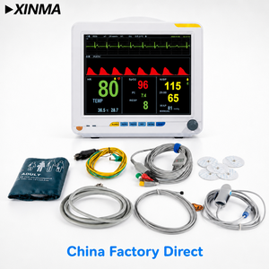Moniteur patient animal, moniteur vétérinaire, appareil ECG pour animaux pour chat, chien, <span class=keywords><strong>cheval</strong></span>, mouton, hôpital vétérinaire - Product Image 1
