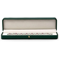 Boîtes à bijoux personnalisées, étui à bagues mignon en cuir PU avec intérieur en velours