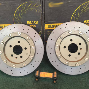 จานเบรกคาร์บอนเซรามิกหน้า 405 มม. หลัง 410 มม. สำหรับ Lamborghini Urus / Cayenne CCB Rotor 405*34 410*32 - Product Image 2