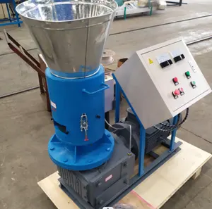 2023 new design Rice husk/straw/Sawdust/Biomass Pellet Press Complete Pellet Machine pellet fuel making machine