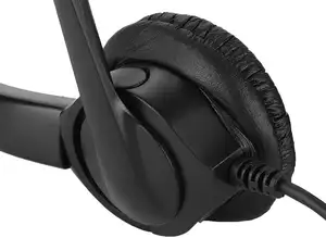 Casque anti-bruit avec microphone, casque filaire USB - Product Image 6