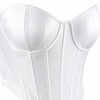Ensemble 2 pièces streetwear pour femme : corset, débardeur et jupe à volants superposés – Tenue d'été