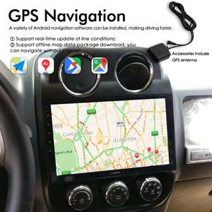 Radio para Auto con CarPlay y Voz AI de 8GB+128GB para JEEP Compass Patriot 2010-2016, Navegación GPS, Android 13, Reproductor Multimedia de Video 2Din - Product Image 2