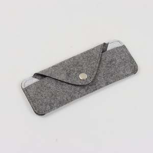 Pochette de lunettes de soleil portable téléphone portable lunettes pochette souple sac lunettes feutre pochette - Product Image 3