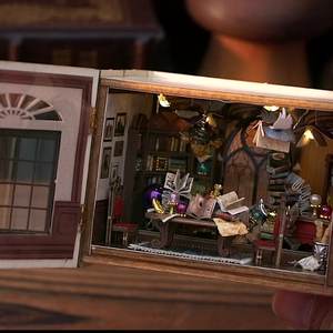 Wisdom House Fantasy Cube Series Accesorios de papel sin cortar Flip-Top Design Regalo creativo - Product Image 2