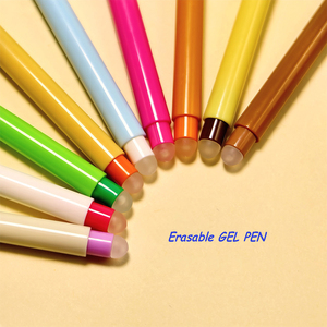 Novedades en Papelería Personalizada, Bolígrafos de Gel Bonitos con Diseño de Dibujos Animados, Tinta Negra y Azul de 0.6 mm, Borrables, con Logotipo Personalizado - Product Image 3