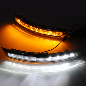 <span class=keywords><strong>DRL</strong></span> ไฟ LED 12V สำหรับ <span class=keywords><strong>Volvo</strong></span> XC90 2007-2013,ชิ้นส่วนอะไหล่ตัวครอบไฟตัดหมอกกันชนสำหรับช่วงกลางวันจำนวน1คู่ - Product Image 2