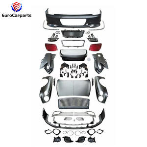 Pour Flying Spur <span class=keywords><strong>2020</strong></span> avant les dernières pièces de carrosserie automobile ancienne à nouvelle mise à niveau pare-chocs Facelift avec découpes d'échappement en plastique - Product Image 3