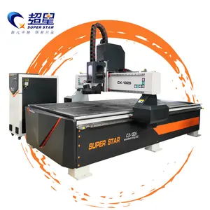 Superstar Alta Velocidade Router cx 1325 1212 CNC Router Madeira Máquina 3D 3040 Para armários de bordo