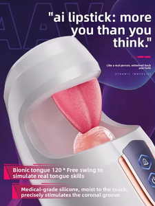 Masturbador Masculino de Alta Calidad y Más Vendido, Copa de Estimulación con Movimiento de Lengua, Estimulante Inteligente para Reducir el Estrés - Product Image 5