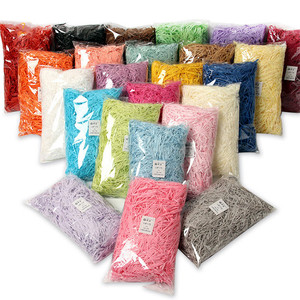 100G de remplissage en papier déchiqueté, boîte-cadeau, emballage en papier déchiqueté, herbe <span class=keywords><strong>Lafite</strong></span>, emballage de remplissage, papier déchiqueté noir, bricolage - Product Image 5
