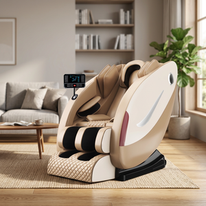 Fauteuil de massage intelligent de luxe à prix réduit, massage complet du corps, zéro gravité, shiatsu, pétrissage, compression d'air, chauffage, canapé électrique relaxant - Product Image 1