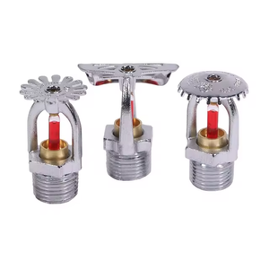 Tête de gicleur d'incendie en laiton de 1/2 pouces à prix compétitif réponse standard globe en verre de 5mm équipement de lutte contre l'incendie flexible - Product Image 3