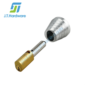 Cylindre de serrure à goupille ovale <span class=keywords><strong>en</strong></span> laiton BBL pour <span class=keywords><strong>porte</strong></span> de magasin avec boîtier <span class=keywords><strong>en</strong></span> acier - Product Image 2