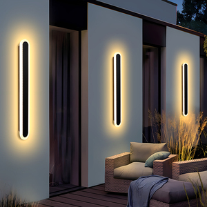 <strong>Vintage</strong> Factory Wholesale Outdoor Long Strip Waterproof LED Wall <strong>Light</strong> Courtyard Villa Garage Entrance Wall <strong>Light</strong> IP65 - Product Image 3