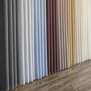 Stores électriques modernes fantastiques 100 % polyester, faciles à utiliser, design français, jacquard à chevrons teint en fil, durables - Product Image 1