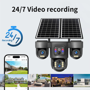 Système de caméra IP de sécurité domestique intelligent 4G HD à énergie solaire IP67 avec vision nocturne pour les zones éloignées et les entreprises - Product Image 6