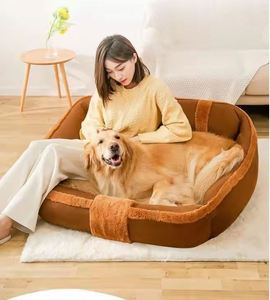 Free Sample All-season <b>Large</b> Orthopedic <b>dog</b> <b>bed</b> Warming Soft giant Pet <b>Dog</b> <b>Bed</b> Washable non slip bottom Pet cat bedding nest - Product Image 4