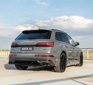 ชุดแต่งกันชนคาร์บอนไฟเบอร์คุณภาพสูงสำหรับ Audi Q7 รุ่นใหม่ ประกอบด้วยลิ้นกันชนหน้า สเกิร์ตข้าง ดิฟฟิวเซอร์ สปอยเลอร์ ซุ้มล้อ  ติดตั้งได้พอดี 100%  ดีไซน์ทันสมัย - Product Image 6